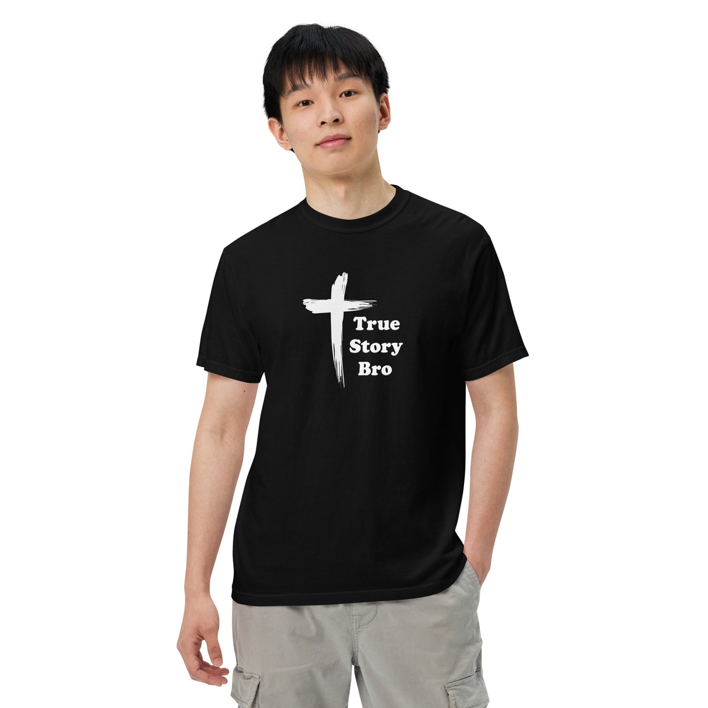 True Story Bro - Men’s Heavyweight T-Shirt